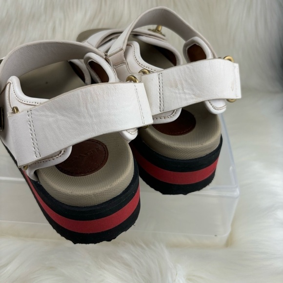 COACH TRAIL PLATFORM SANDALS SIZE 9B WOMANS - Picture 3 of 13